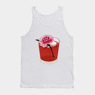 Carnation in glass Tank Top